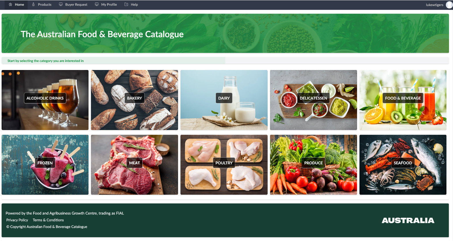 Australian Food and Beverage Catalogue